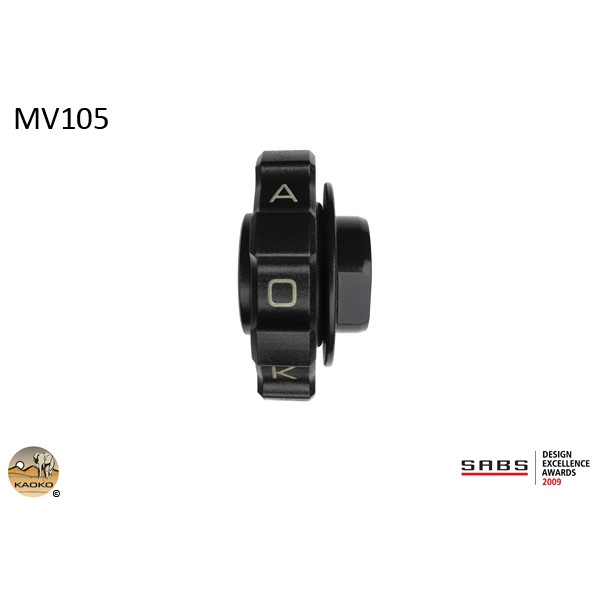 Kaoko Kaoko Throttle Stabilizer for the MV Agusta Rivale 800cc (2013) (with OEM Hand Guards)